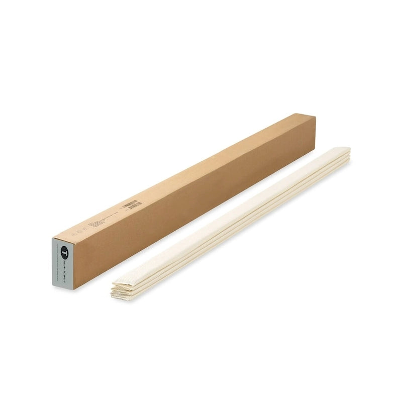 Fabric Covered Wooden Bed Slat Board Mattress Support Natural Wood