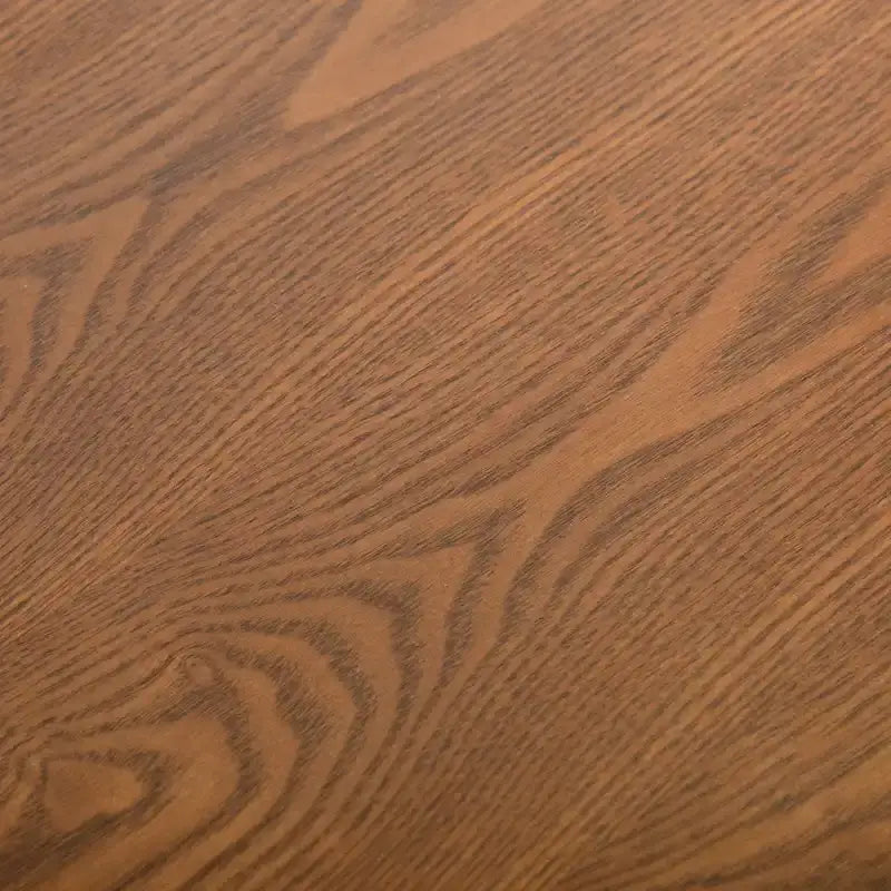 Mid-Century Walnut Wood Platform Bed Rounded Headboard Solid Wood Legs